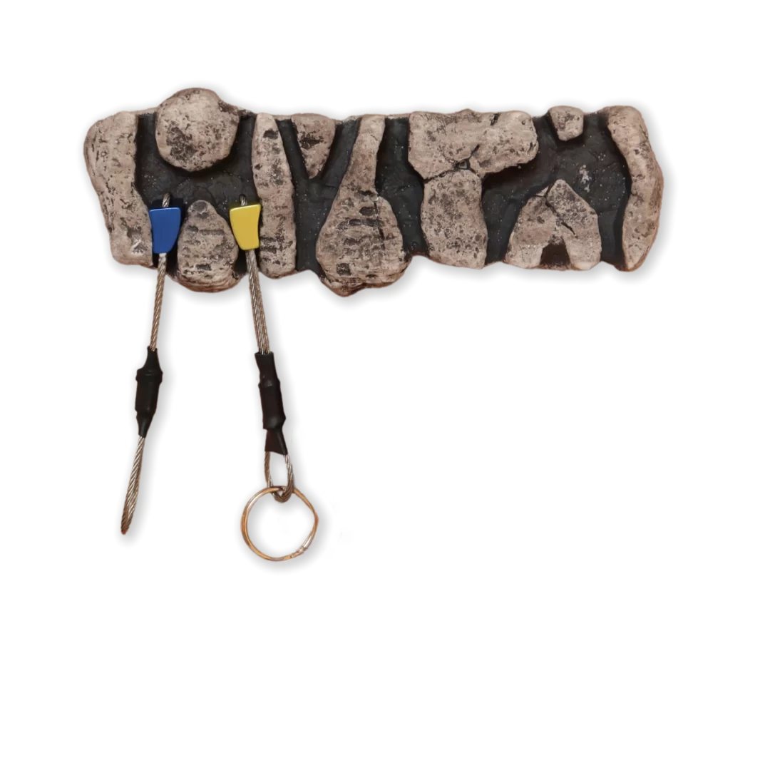 Securely store and display your keys.