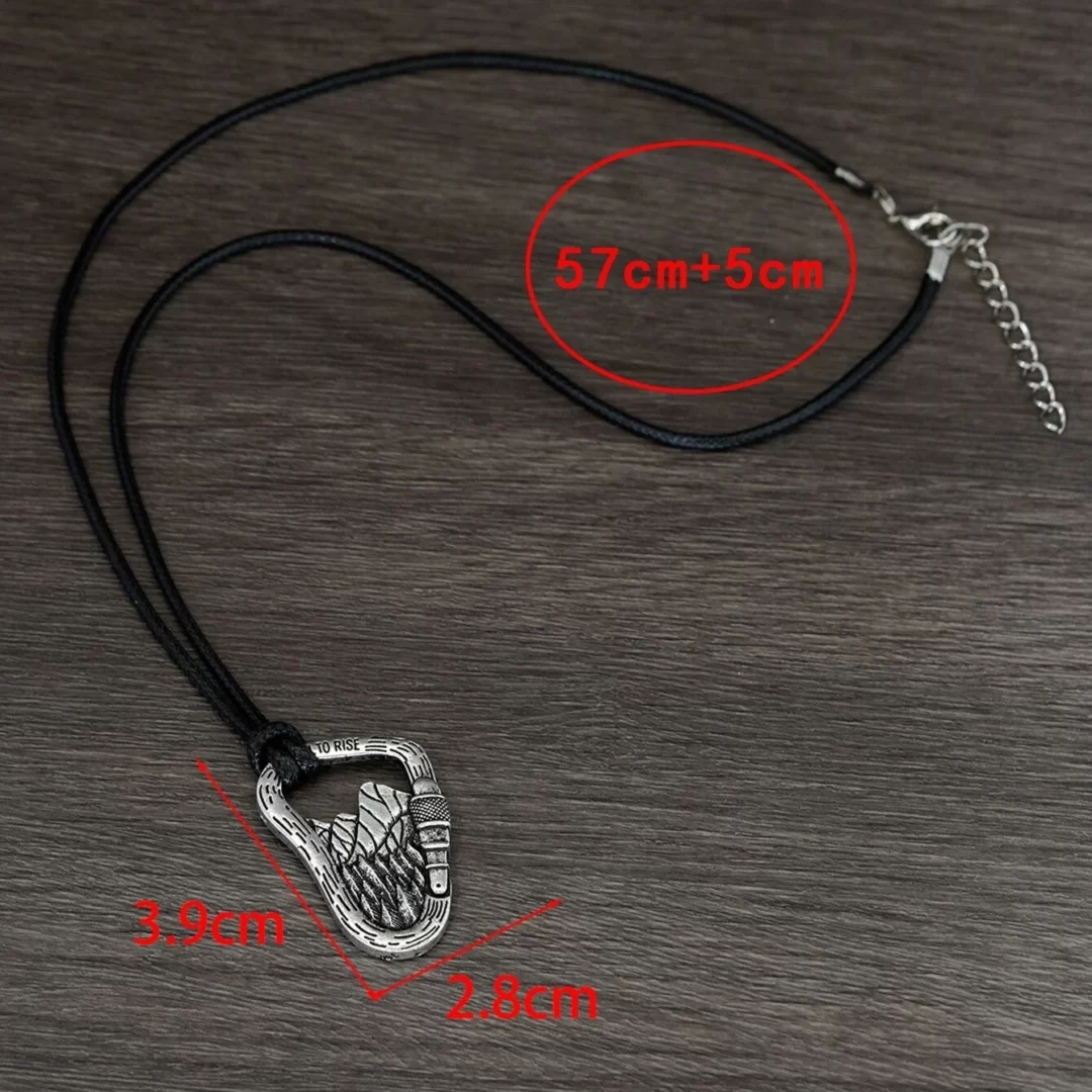 Lauren-Spencer Carabiner Necklace - Image 6